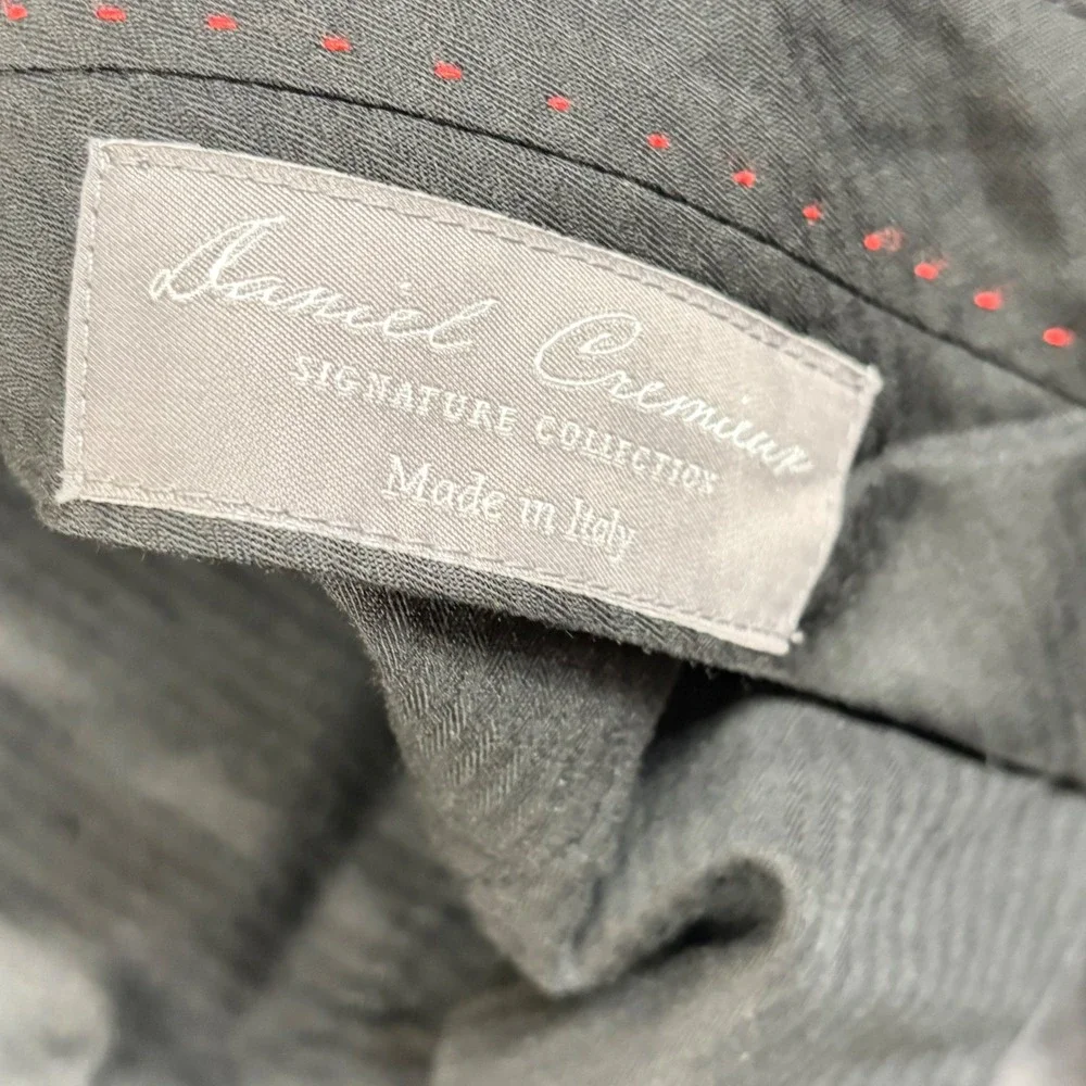 Daniel Cremieux Loro Piana Super 170s Wool Suit Mens Grey Italy 40R 35x29